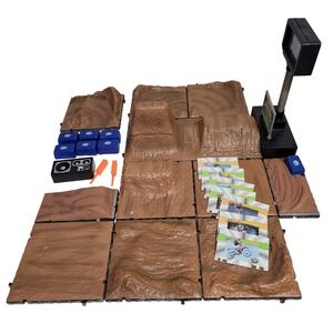 VTG Road Champs Race of Champions Megacross BMX PCS Racing Playset Lot Tested